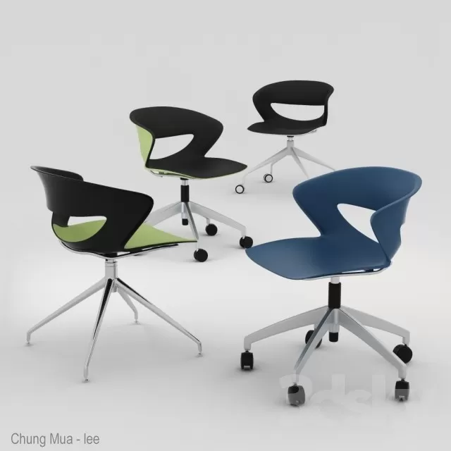 3DSKYFREE – INTERIOR - OFFICE 3DS MAX MODELS