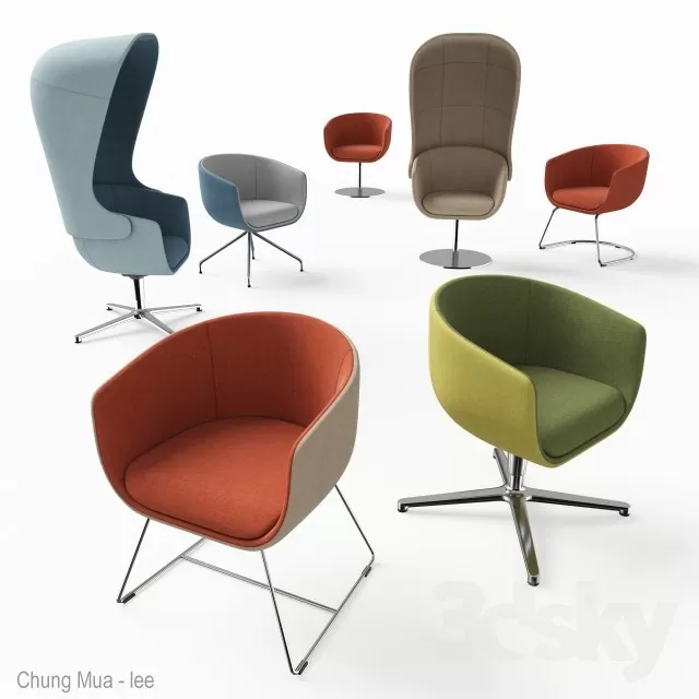 3DSKYFREE – INTERIOR - OFFICE 3DS MAX MODELS