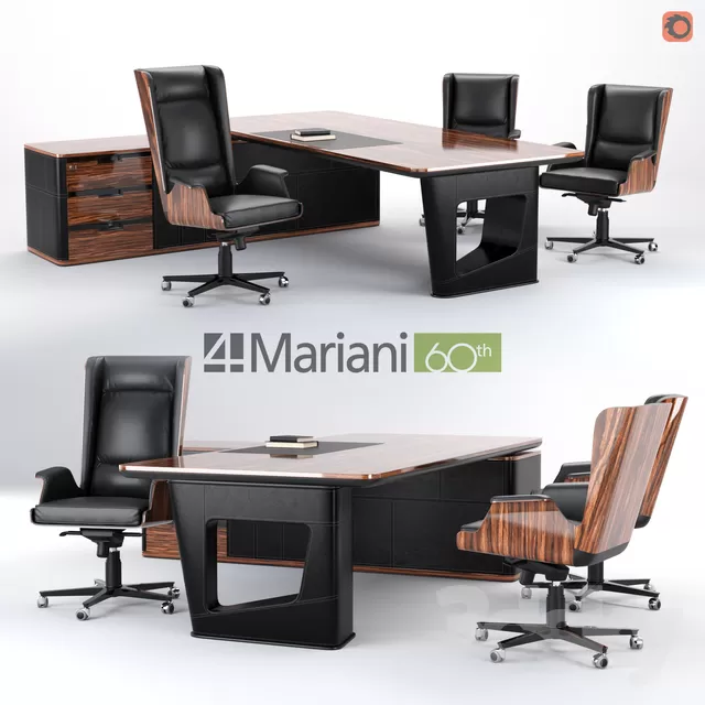 3DSKYFREE – INTERIOR - OFFICE 3DS MAX MODELS