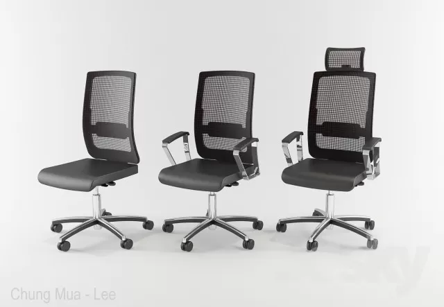 3DSKYFREE – INTERIOR - OFFICE 3DS MAX MODELS