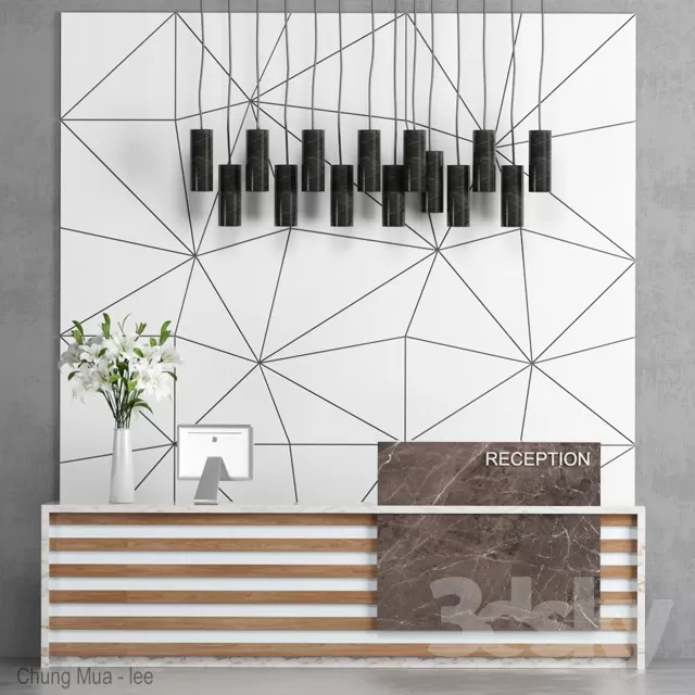 DECOR HELPER – INTERIOR – RECEPTION 3D MODELS – 5