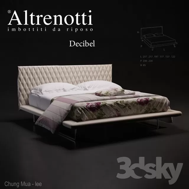 3DSKYFREE – KID - BED 3DS MAX MODELS