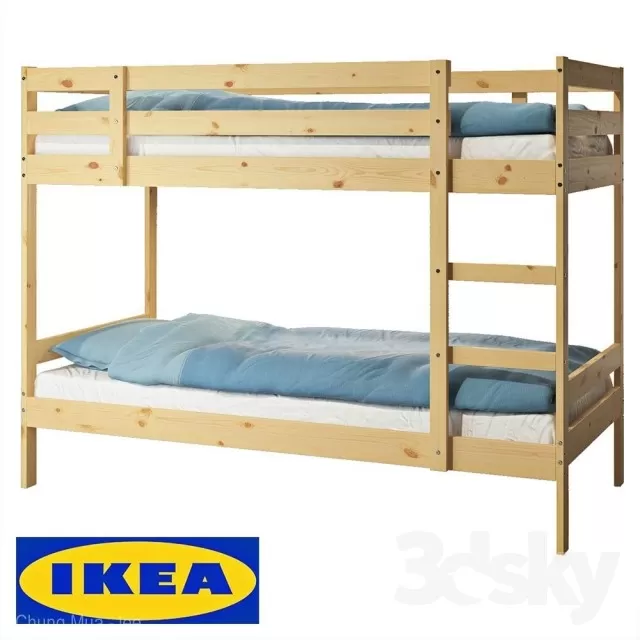 3DSKYFREE – KID - BED 3DS MAX MODELS