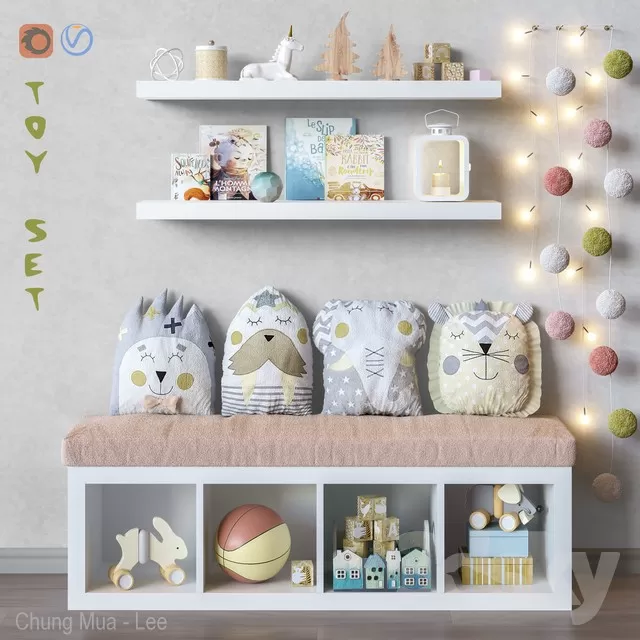 3DSKYFREE – KID - DECOR 3DS MAX MODELS