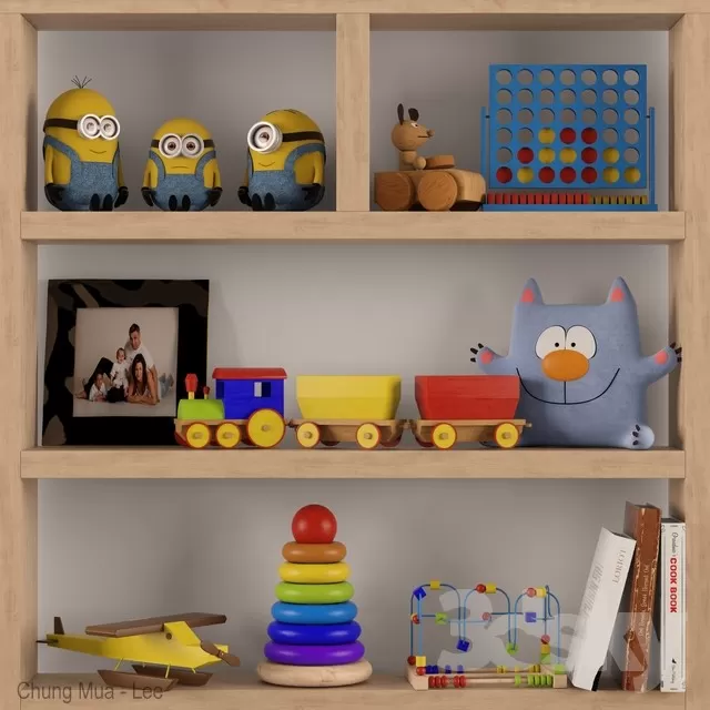 3DSKYFREE – KID - DECOR 3DS MAX MODELS