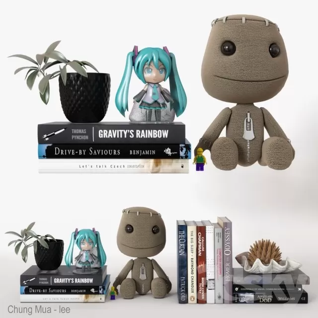 3DSKYFREE – KID - DECOR 3DS MAX MODELS