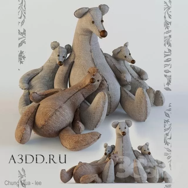 3DSKYFREE – KID - DECOR 3DS MAX MODELS