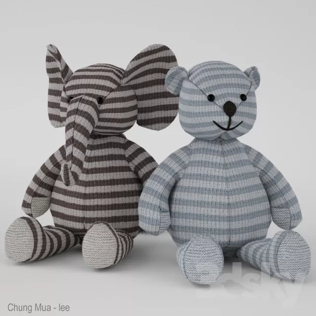 3DSKYFREE – KID - DECOR 3DS MAX MODELS