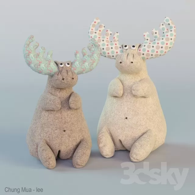 3DSKYFREE – KID - DECOR 3DS MAX MODELS