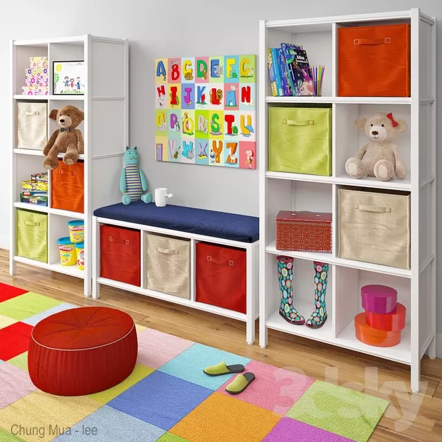 3DSKYFREE – KID - DECOR 3DS MAX MODELS