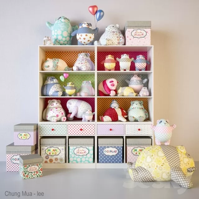 3DSKYFREE – KID - DECOR 3DS MAX MODELS