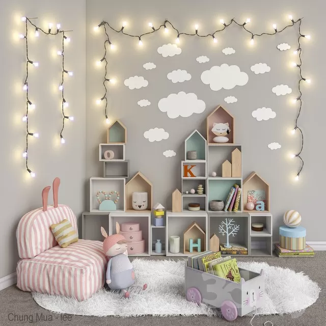 3DSKYFREE – KID - DECOR 3DS MAX MODELS