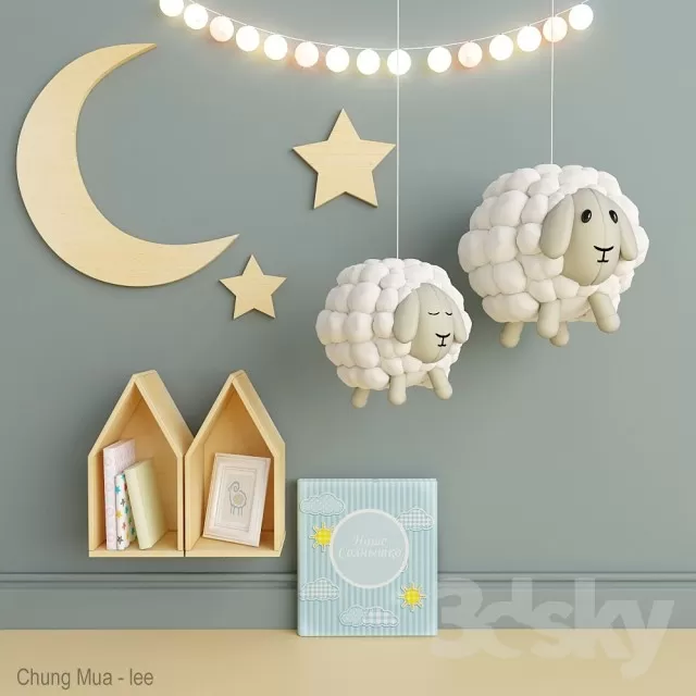 3DSKYFREE – KID - DECOR 3DS MAX MODELS