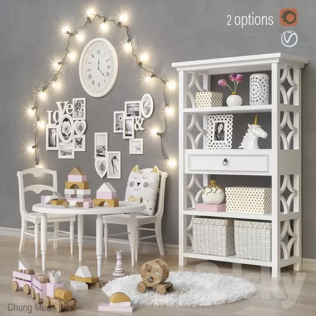 3DSKYFREE – KID - DECOR 3DS MAX MODELS