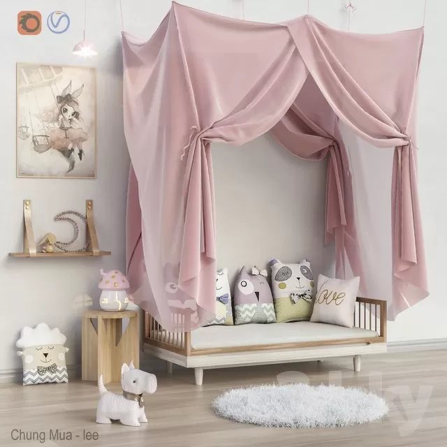 DECOR HELPER – KID – DECOR 3D MODELS – 257