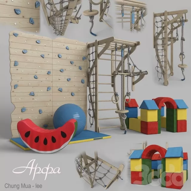 3DSKYFREE – KID - DECOR 3DS MAX MODELS