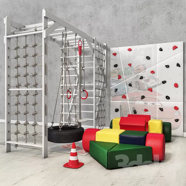 3DSKYFREE – KID - DECOR 3DS MAX MODELS