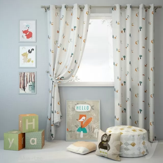 3DSKYFREE – KID - DECOR 3DS MAX MODELS