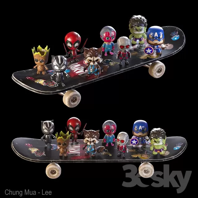 KID - DECOR 3D MODELS