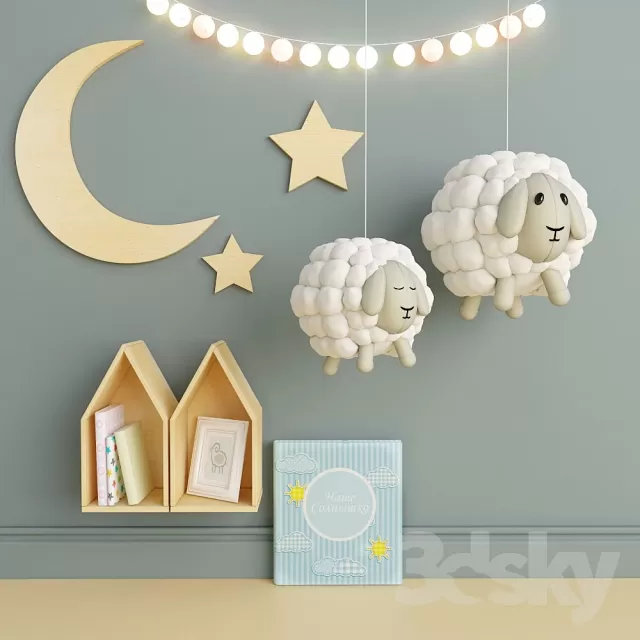 3DSKYFREE – KID - DECOR 3DS MAX MODELS