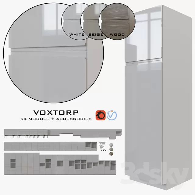 KITCHEN 3D MODELS