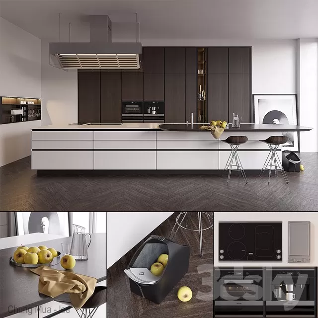 3DSKYFREE – KITCHEN 3DS MAX MODELS