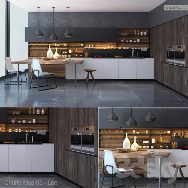 KITCHEN 3D MODELS