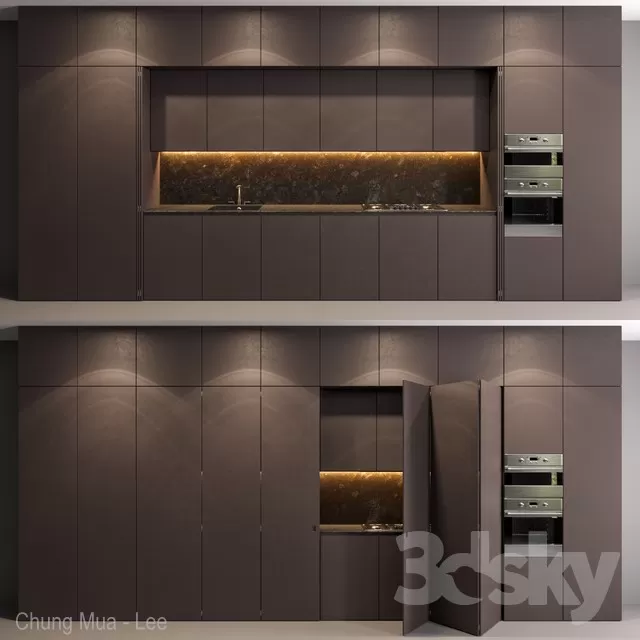 3DSKYFREE – KITCHEN 3DS MAX MODELS
