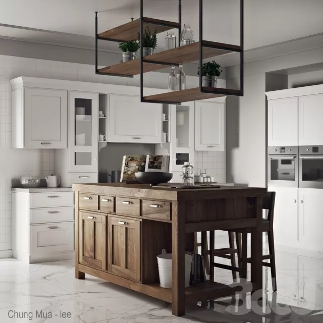 3DSKYFREE – KITCHEN 3DS MAX MODELS