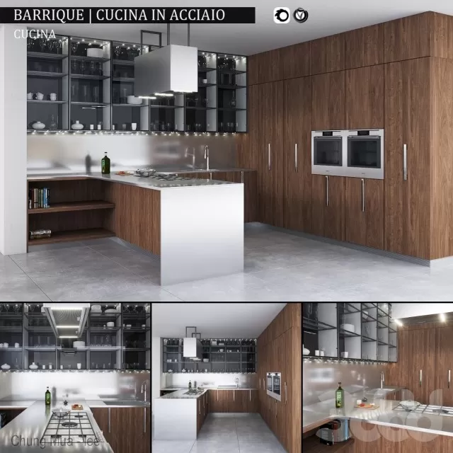 3DSKYFREE – KITCHEN 3DS MAX MODELS