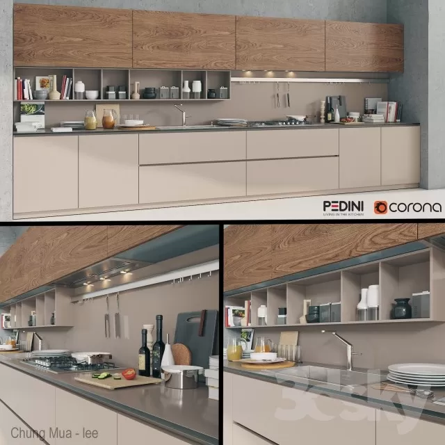 3DSKYFREE – KITCHEN 3DS MAX MODELS