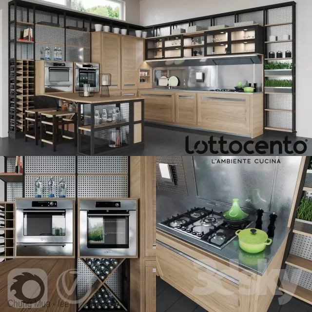 3DSKYFREE – KITCHEN 3DS MAX MODELS