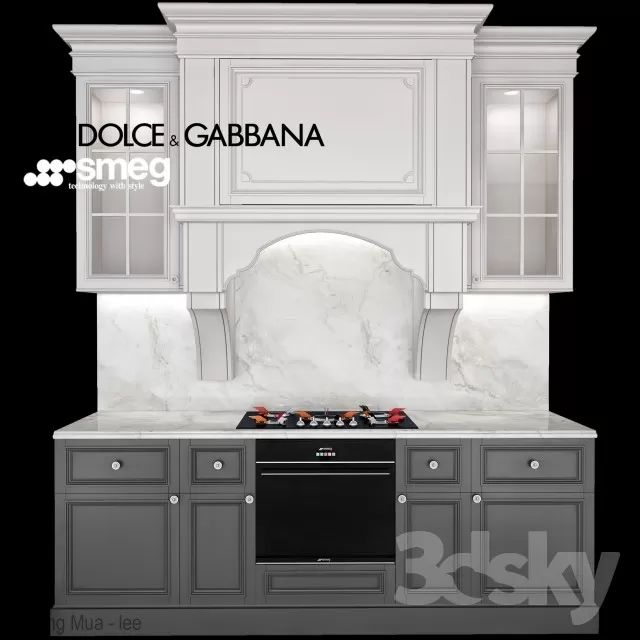 3DSKYFREE – KITCHEN 3DS MAX MODELS