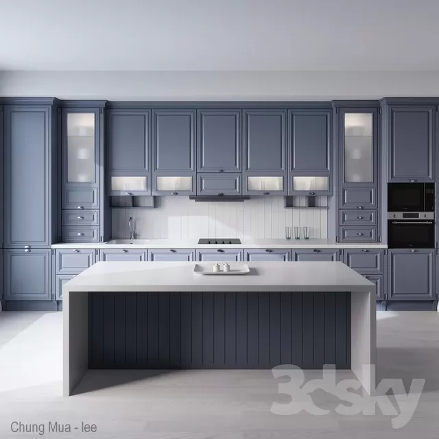 3DSKYFREE – KITCHEN 3DS MAX MODELS