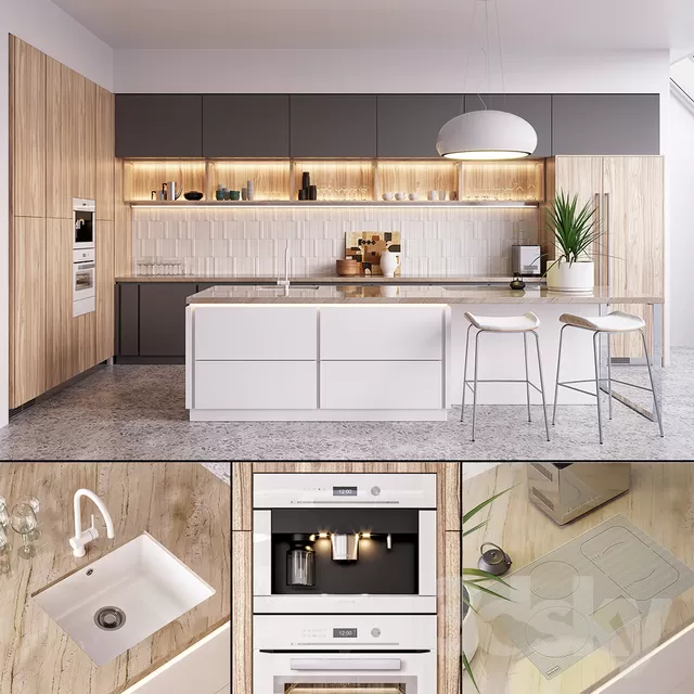 KITCHEN 3D MODELS