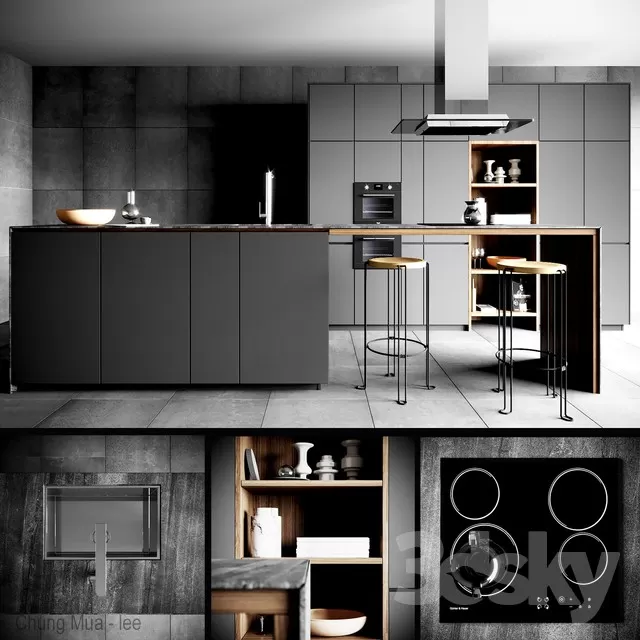 DECOR HELPER – KITCHEN 3D MODELS – 96