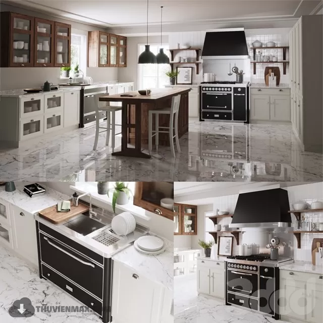 3DSKYFREE – KITCHEN 3DS MAX MODELS