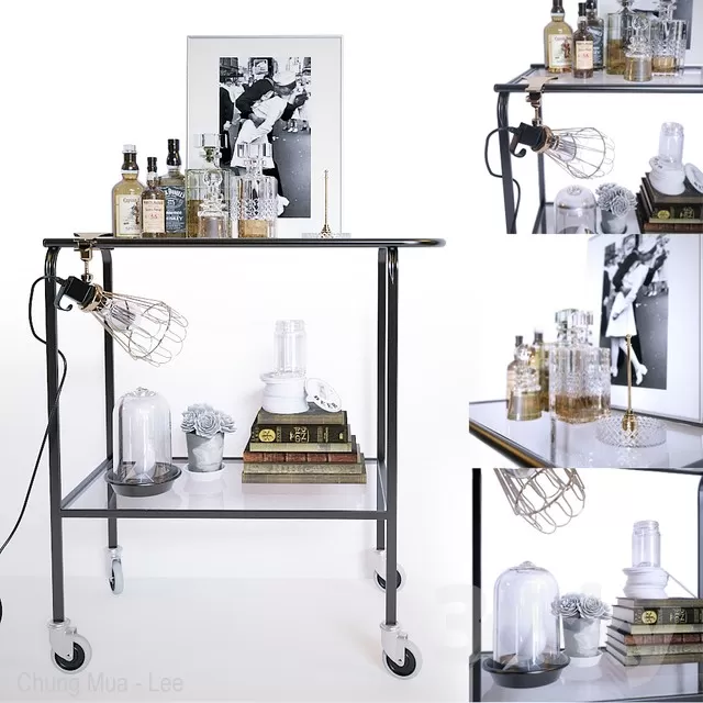 3DSKYFREE – KITCHEN - ACCESSORIES 3DS MAX MODELS