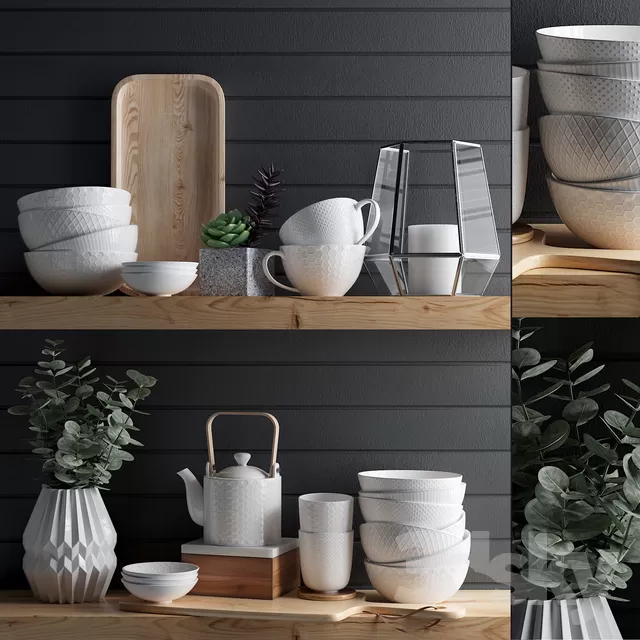 KITCHEN - ACCESSORIES 3D MODELS