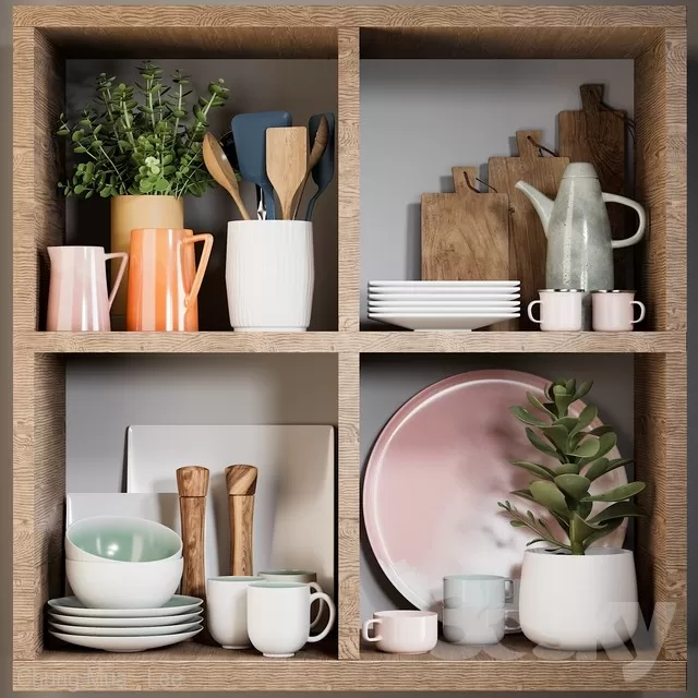 KITCHEN - ACCESSORIES 3D MODELS