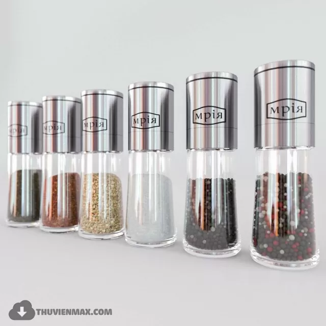 3DSKYFREE – KITCHEN - ACCESSORIES 3DS MAX MODELS