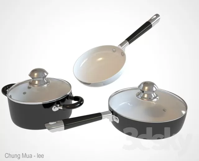 3DSKYFREE – KITCHEN - ACCESSORIES 3DS MAX MODELS