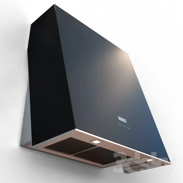 3DSKYFREE – KITCHEN - COOKER HOOD 3DS MAX MODELS