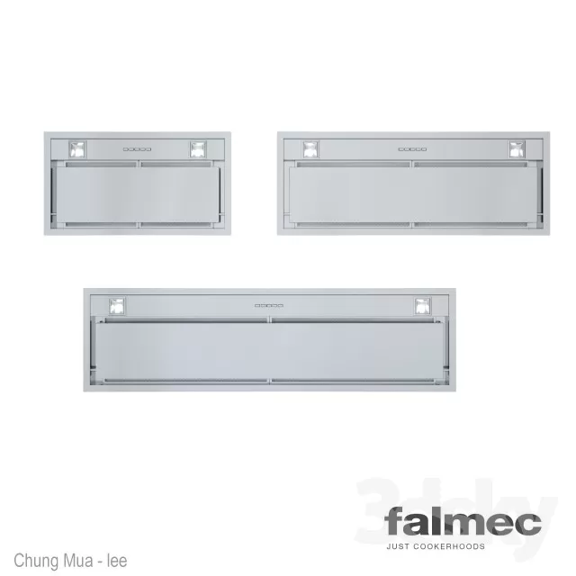 3DSKYFREE – KITCHEN - COOKER HOOD 3DS MAX MODELS