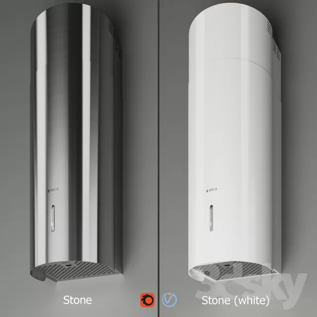 3DSKYFREE – KITCHEN - COOKER HOOD 3DS MAX MODELS