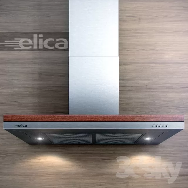 3DSKYFREE – KITCHEN - COOKER HOOD 3DS MAX MODELS