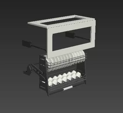 3DSKYFREE – KITCHEN - DEVICE 3DS MAX MODELS
