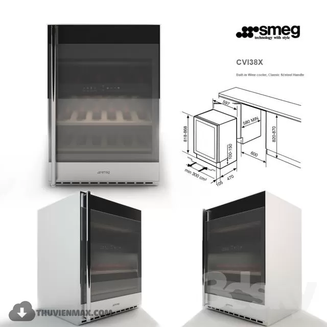 3DSKYFREE – KITCHEN - DRINK 3DS MAX MODELS