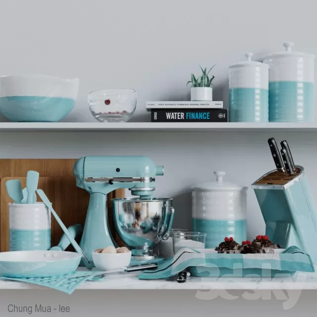 3DSKYFREE – KITCHEN - FOOD 3DS MAX MODELS