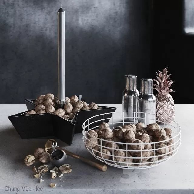 3DSKYFREE – KITCHEN - FOOD 3DS MAX MODELS